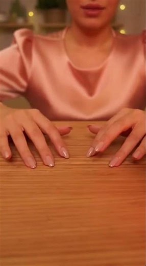Gentle Fingernail Table Tapping ASMR