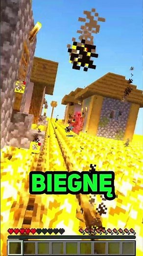THE FLOOR IS LAVA IN MINECRAFT?! 😱😱