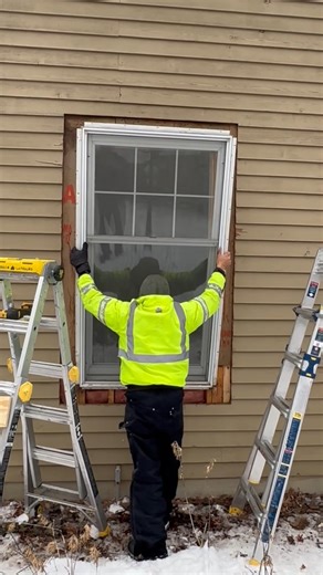 Ever wonder what goes into replacing a window? Here’s a quick look at our crew in action as we carefully remove an old window to make way for a new, energy-efficient upgrade. Proper removal is a critical step to ensure a secure fit, long-lasting performance, and a clean finish. Thinking about upgrading your windows? Contact Lake Country Home Improvements today for a free estimate and let’s get your project started! Lake Country Home Improvements | Lake Country Home Improvements