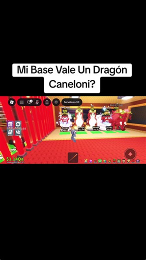 Mi Base Vale Un Dragón Canelón en Roblox