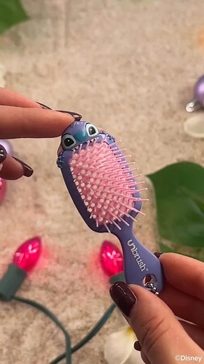 1.6K views · 141 reactions | From us to you 來 Dive into the holiday szn and bring island vibes home with the Disney Stitch™ UNbrush® Gift Set ☀️✨ Choose your favorite:  Pink UNbrush® – Stitch & Angel  Purple UNbrush® – Stitch & Scrump Find your Disney Stitch™ UNbrush® on FHIHeat.com now, and at Walmart starting November 22! | FHI Heat | Facebook