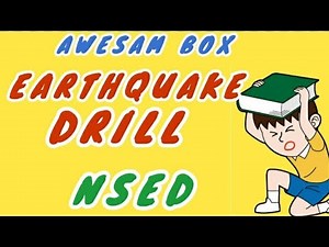 HOW to CONDUCT Nationwide Simultaneous Earthquake Drill NSED? DISASTER EDUCATION. DRRR. sersam TV