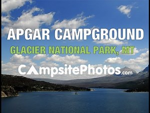 Apgar Campground, Glacier National Park, Montana Campsite Photos