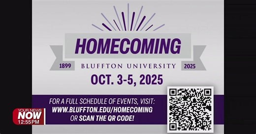 Bluffton University has plenty of events planned for this year's homecoming