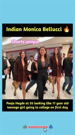 Pooja Hegde is out here completely resetting the aging timeline! Netizens are losing their minds .