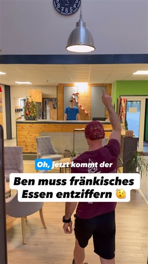 FUNATIC Fitness Burgebrach on Instagram: "Jetzt kommen auch noch fränkische Essensbegriffe dazu. Ben braucht Hilfe!😅 #fitnessstudio #franken #fränkisch #dialekt #reels"
