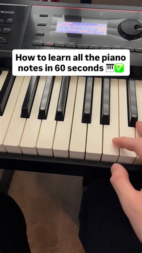 3.4K views · 3.2K reactions | Easy piano lesson to quickly memorize...