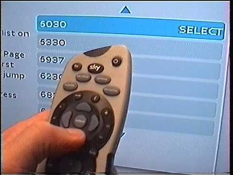 Code sky remote control