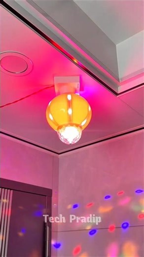 One Bulb, Full Party Mode | Rotating LED Light