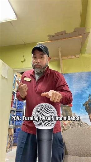 ☝🏽🎤🫤#POV: Turning Myself Into A #Bebot #TheBlackEyedBebot👉🏽#Me: #ShreddedBeyondABSolute #Trend