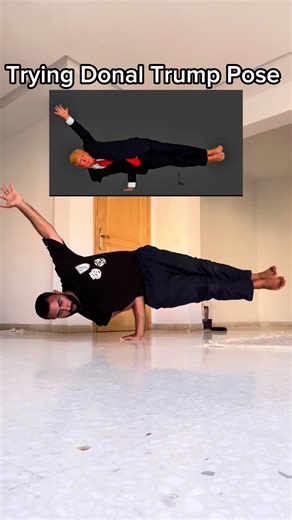 Donald Tump Calisthenics #donaldtrump #calisthenics #bboy #amazing