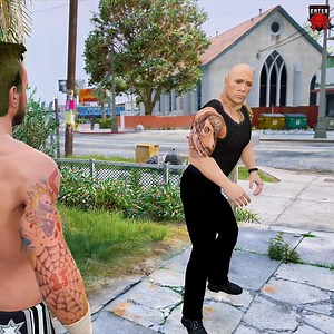The Rock hilariously roasts CM Punk #gaming #wwe | 2K Eater