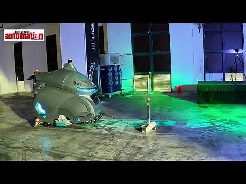 Lionsbot's Rex autonomous cleaning robot for commercial and industrial setting