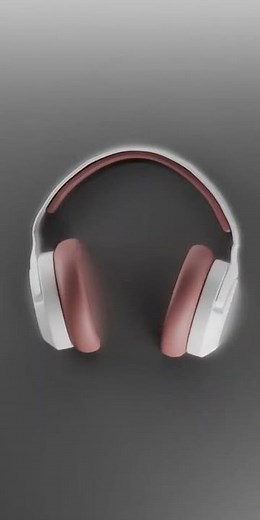 🎧 Check out this 3D animated headphone I designed and rendered using Blender 4.1