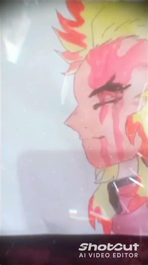 how to draw rangoku for #demon Slayer #anime