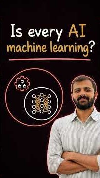 Is every AI system machine learning? | Building LLMs From Scratch - courses.vizuara.ai