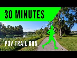 30 Minute | Virtual Running Videos For Treadmill | Scenic Trail Run