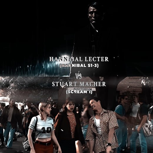 Hannibal lecter vs Stu macher| #edit #hannibal #tv