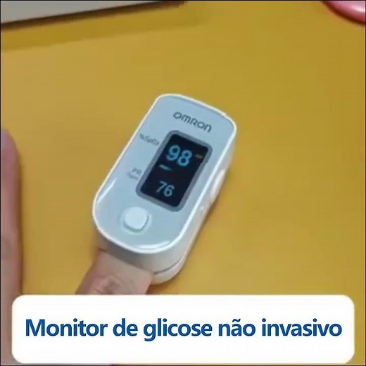 O medidor de glicose não invasivo da Omron tem uma precisão de 99.99%.