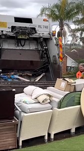Making a dent in the big piles.#wastecollection #hardwork #refuse | FloraFables