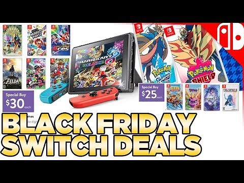 The BEST Black Friday Nintendo Switch Deals!
