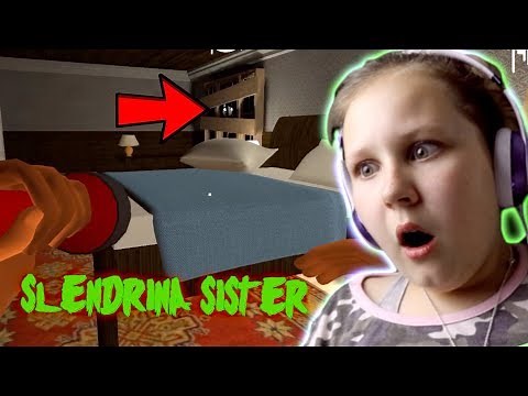 HIDING IN SLENDRINA'S SISTERS BEDROOM!! Ruby plays Hello Neighbor Granny Style Game