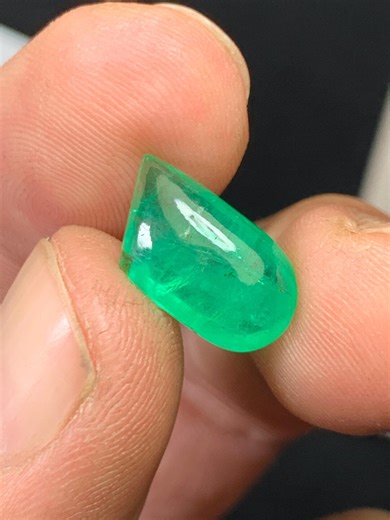 Emerald Cabochon From Chitral - Etsy