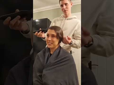 Beautiful Lady Shave Head Buzzcut 🙆‍♀️