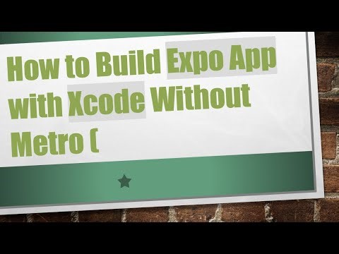 How to Build Expo App with Xcode Without Metro (