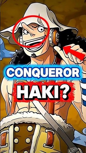 Could Usopp Unlock Conqueror’s Haki in One Piece? #onepiece #anime #usopp