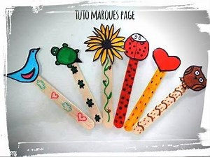 activité manuelle enfants tuto marque page