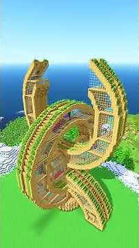 Minecraft Circle Base Build