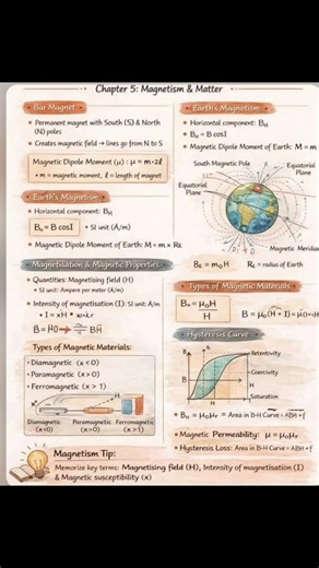 Magnetism& matter #physics #educational #physicslaws #education #science #sciencetopic