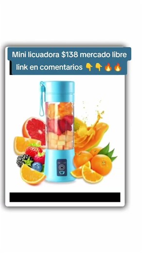 Mini licuadora portátil USB $131 en mercado libre