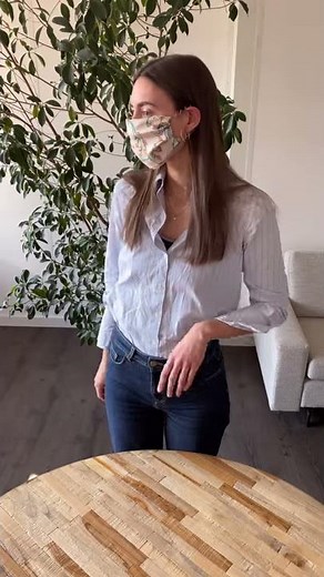 Stylischer DIY Mundschutz in 15 Sekunden