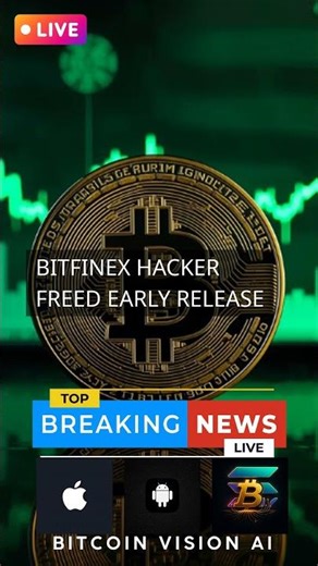 Bitfinex hacker freed early release