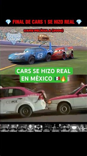 💎 Did the Cars 1 ending actually happen in Mexico? ☠️🔥⁉️ #cars #mcqueen #cars #pixar #movie #real...