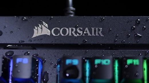 Introducing the CORSAIR K68 RGB. The dust and spill resistant and fully RGB mechanical keyboard that takes care of you, even when you don’t take care of it! 💦 http://corsair.com/k68-rgb | CORSAIR
