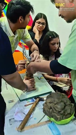Clay Modeling Workshop at MAAC Gurgaon
