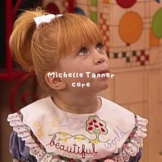 |#MICHELLETANNER|I didn’t post in like 3 days so this is something simple till a make a edit🤍|Michelle Tanner core (my favorite)😭|#fullhouse #michelletanner #fyp #viral