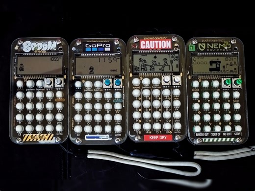 PO33 PO32 PO35 PO12 口袋合成器深度爱好者