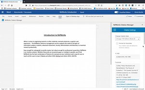 RefWorks Citation Manager