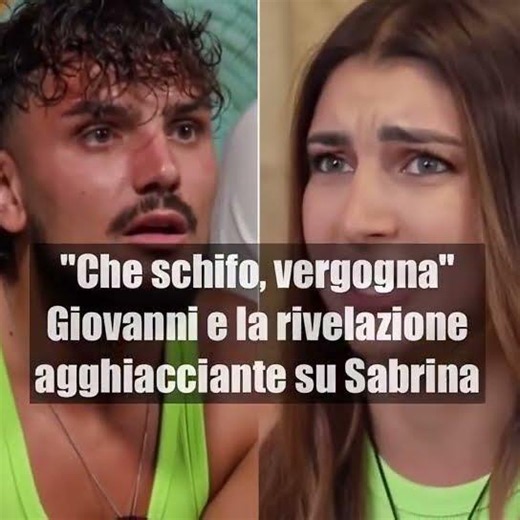 "Disgusting, shameful." Temptation Island 2026, Giovanni and the revelation... #temptationisland