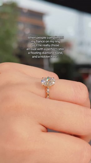 Princess Bride Diamonds | Engagement Rings & Fine Jewelry on Instagram: "Designing my own engagement ring will forever be the best move I could have ever made ✨ Build yours today at princessbridediamonds.com  #princessbridediamonds #pbdbling #engagementring #customjewelry #oval #ovalengagementring #huntingtonbeach #orangecounty"