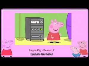 English Peppa Pig Full Episodes - The Powercut & Sleepover - English Peppa Pig Videos