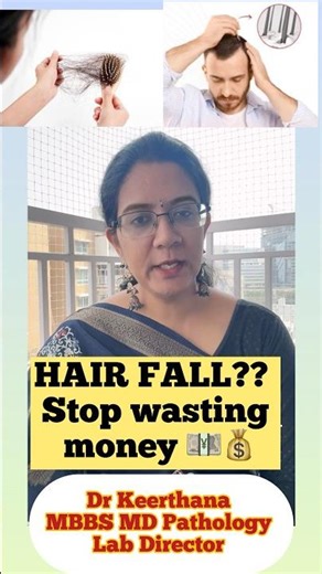 “#hairfall ? Check these!” #nutrition #HealthAwareness #bloodtest#teluguhealth #doctor #iron#vitamin