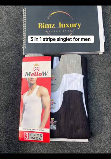 Premium 3 in 1 Singlet for Men in 3 Colors