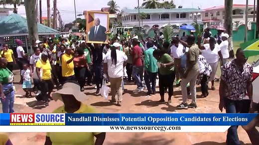 6.6K views · 46 reactions | NEWS Source: Nandlall Dismisses Potential Opposition Candidates for Elections | News Source Guyana | Facebook