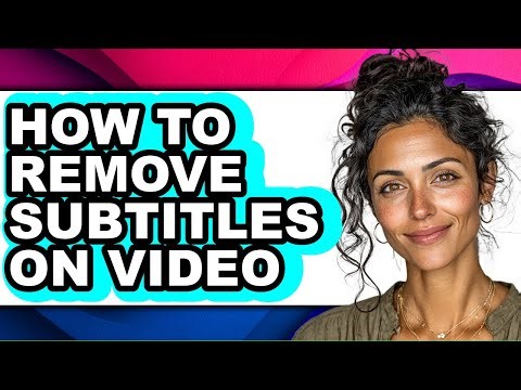 How to Remove Subtitles on Video - Easy Guide