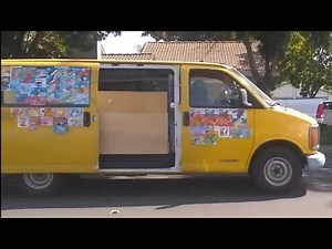 the yellow ice cream truck comes after I wake up